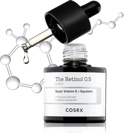 COSRX The Retinol 0.5 Oil – Super Vitamin E + Squalane (20 ml)