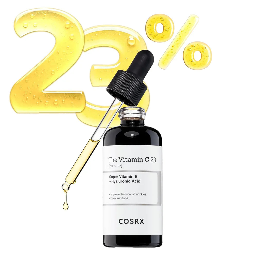 COSRX The Vitamin C 23 Serum — Super Vitamin E + Hyaluronic Acid (20 ml)