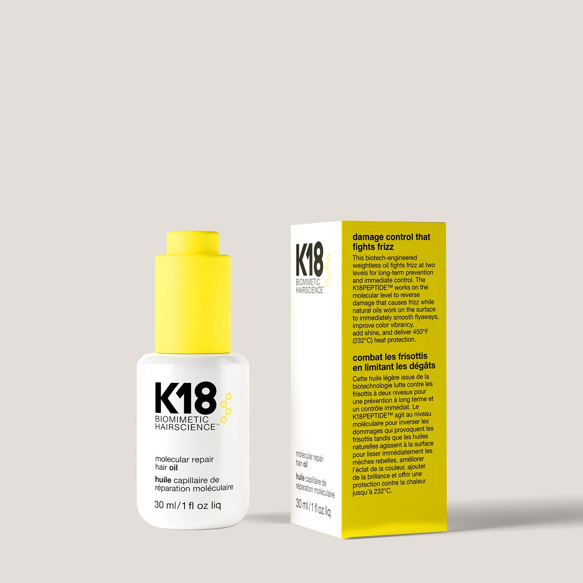 K18 Leave-In Molecular Repair Hair Oil 30ml