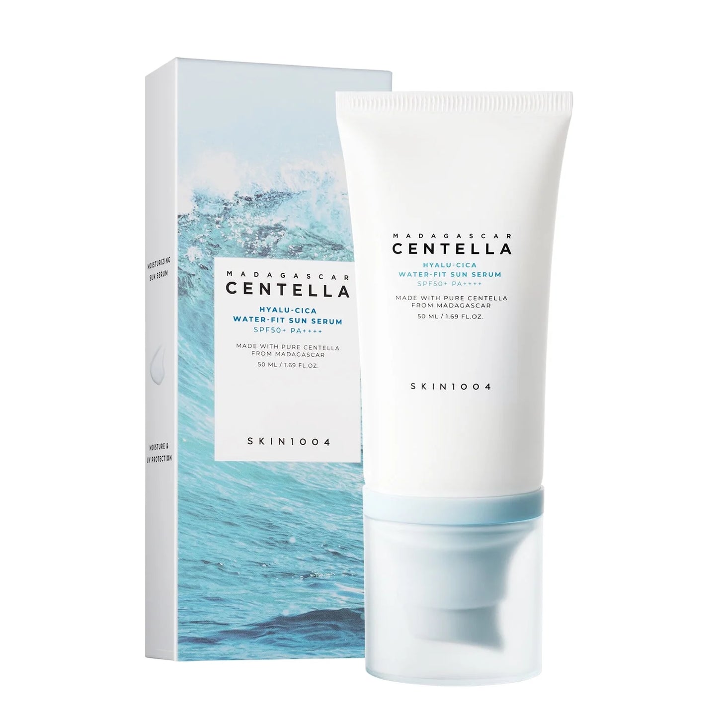 SKINFOOD Madagascar Centella Ampoule One Water Fit Sun Serum SPF 50+ PA++++ (50 ml)