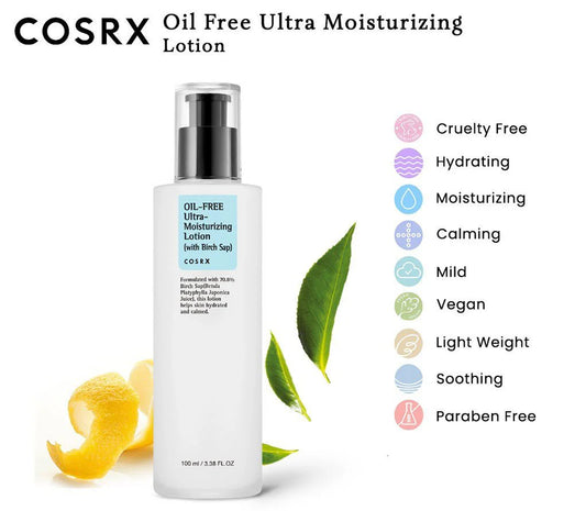 COSRX Oil‑Free Ultra Moisturizing Lotion with Birch Sap (100 ml)