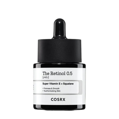 COSRX The Retinol 0.5 Oil – Super Vitamin E + Squalane (20 ml)