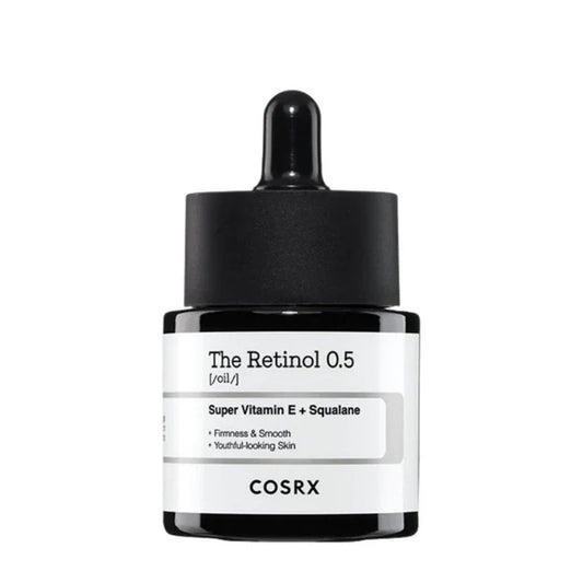COSRX The Retinol 0.5 Oil – Super Vitamin E + Squalane (20 ml)